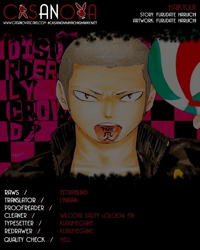 Haikyuu!! chapter 54 page 1