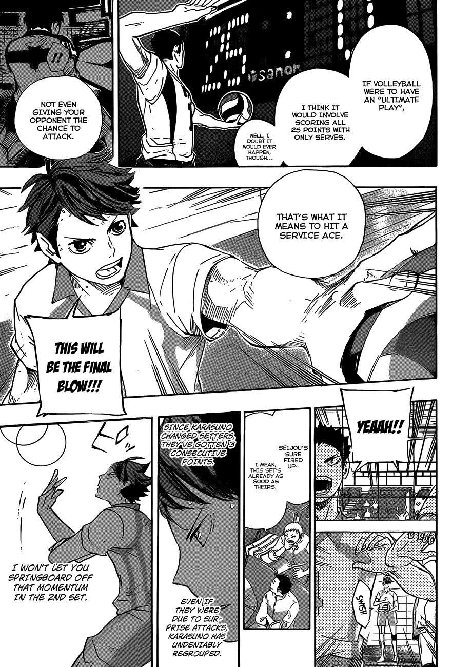 Haikyuu!! chapter 55 page 8