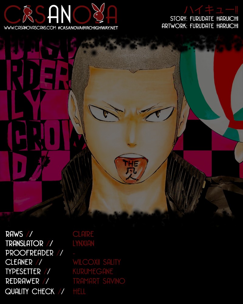 Haikyuu!! chapter 56 page 1