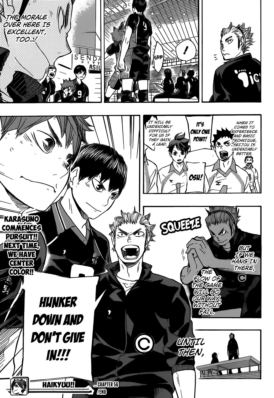 Haikyuu!! chapter 56 page 10