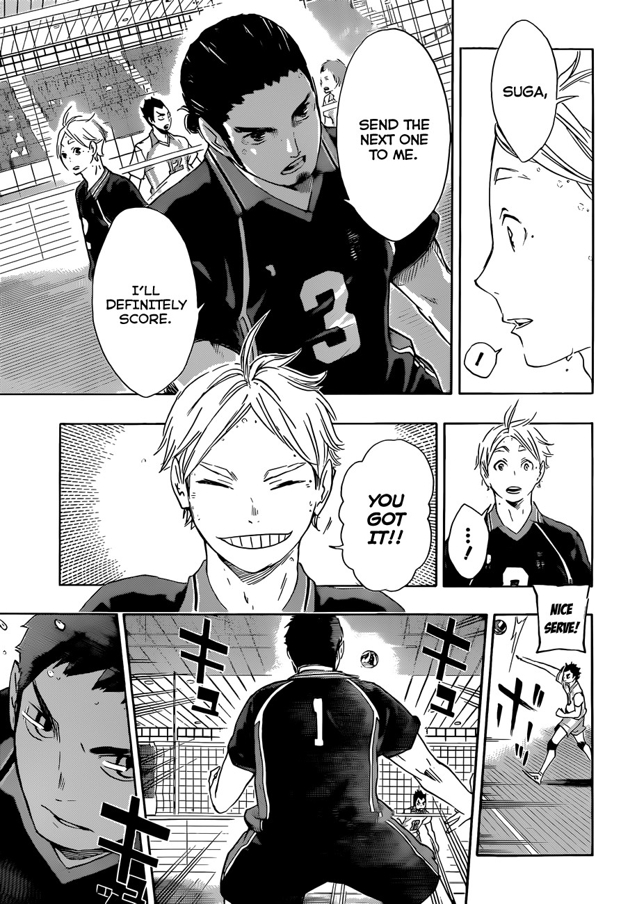 Haikyuu!! chapter 57 page 15