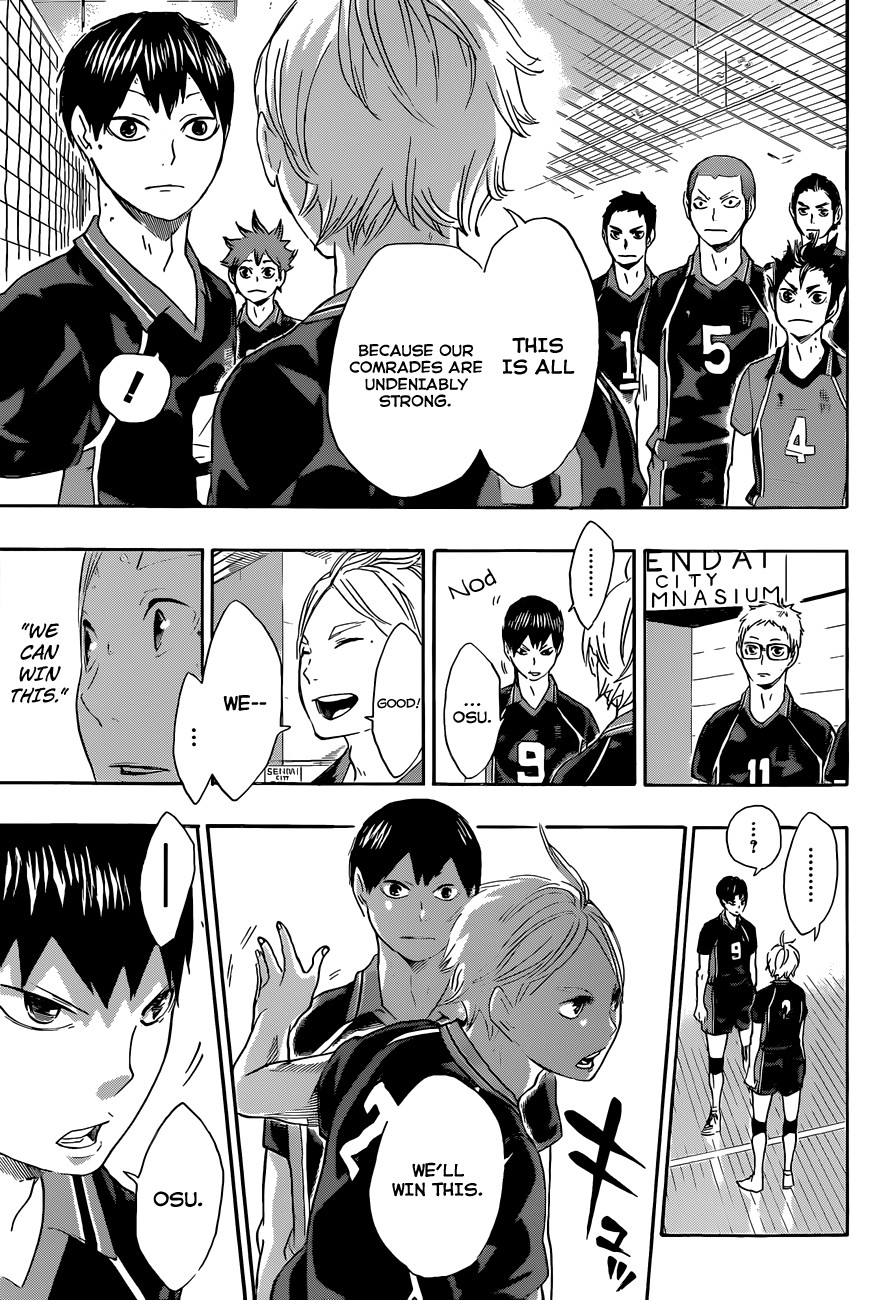Haikyuu!! chapter 57 page 18