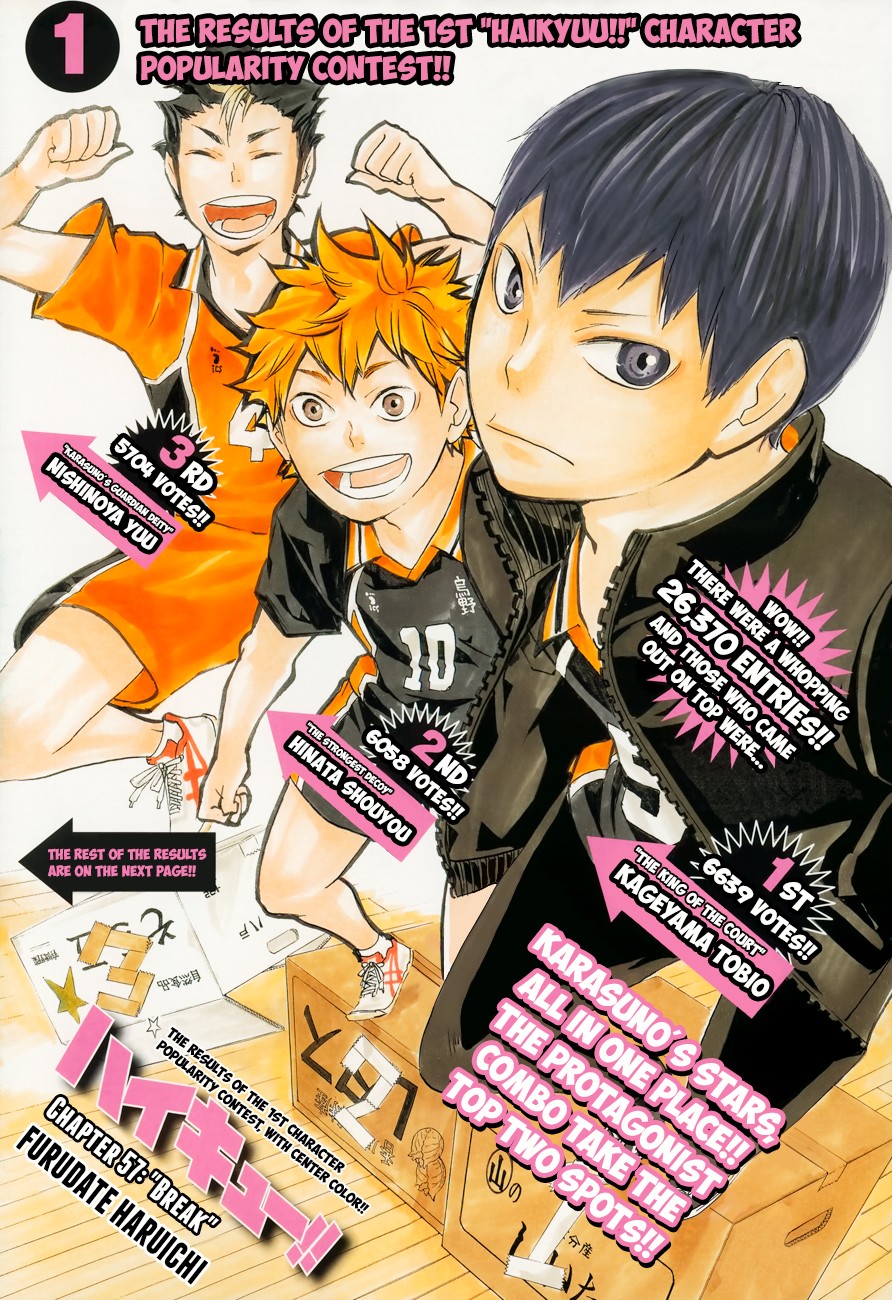 Haikyuu!! chapter 57 page 3