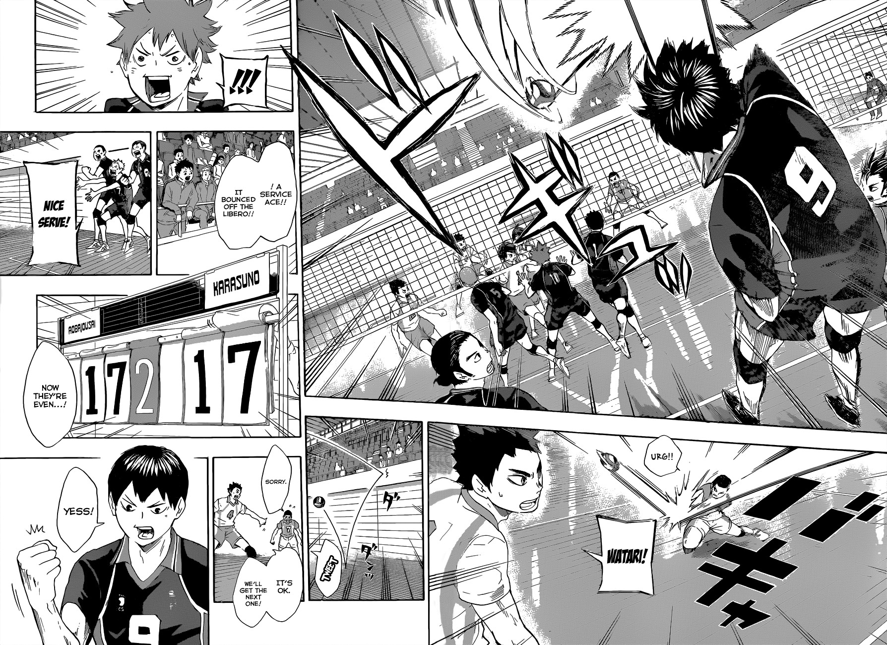 Haikyuu!! chapter 58 page 10