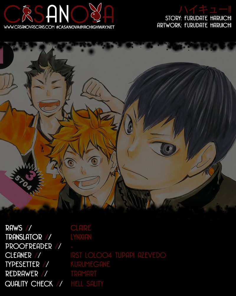 Haikyuu!! chapter 60 page 1