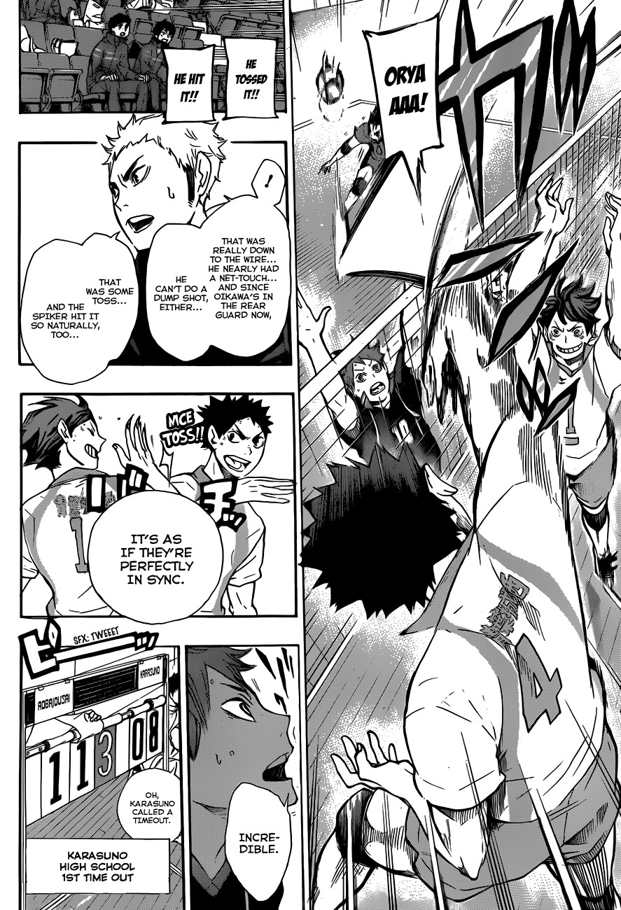 Haikyuu!! chapter 61 page 15