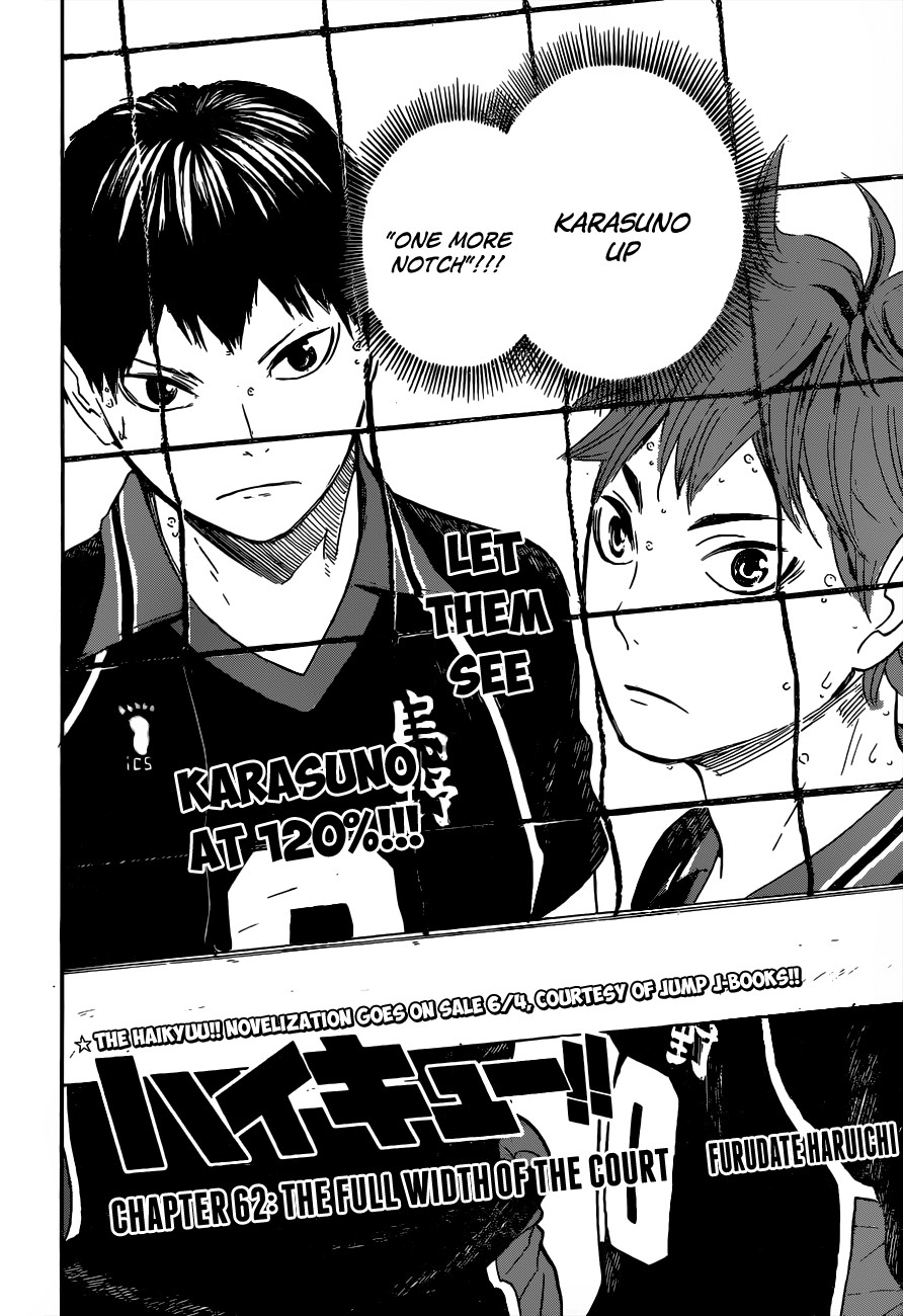 Haikyuu!! chapter 62 page 3