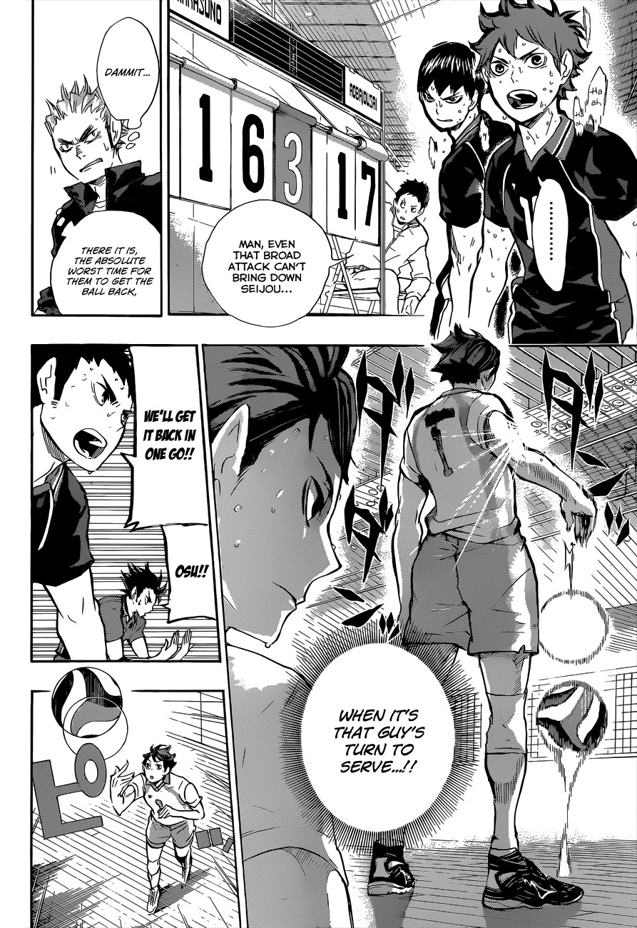 Haikyuu!! chapter 63 page 10