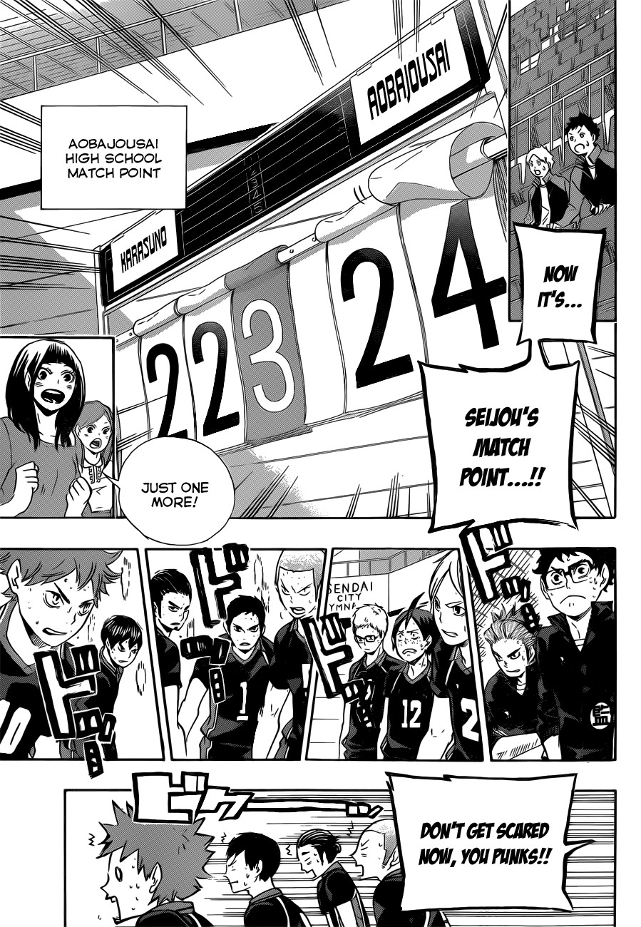 Haikyuu!! chapter 65 page 15