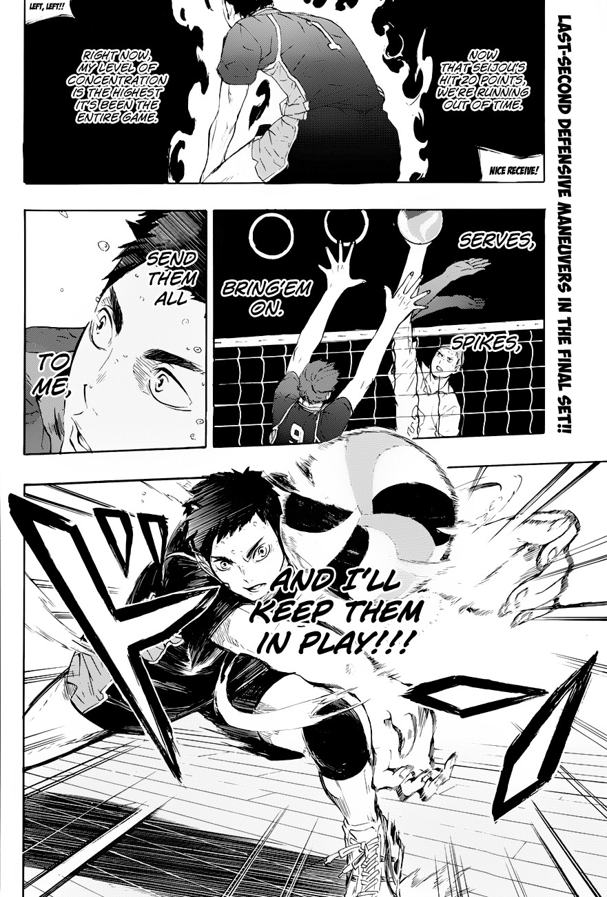 Haikyuu!! chapter 65 page 4