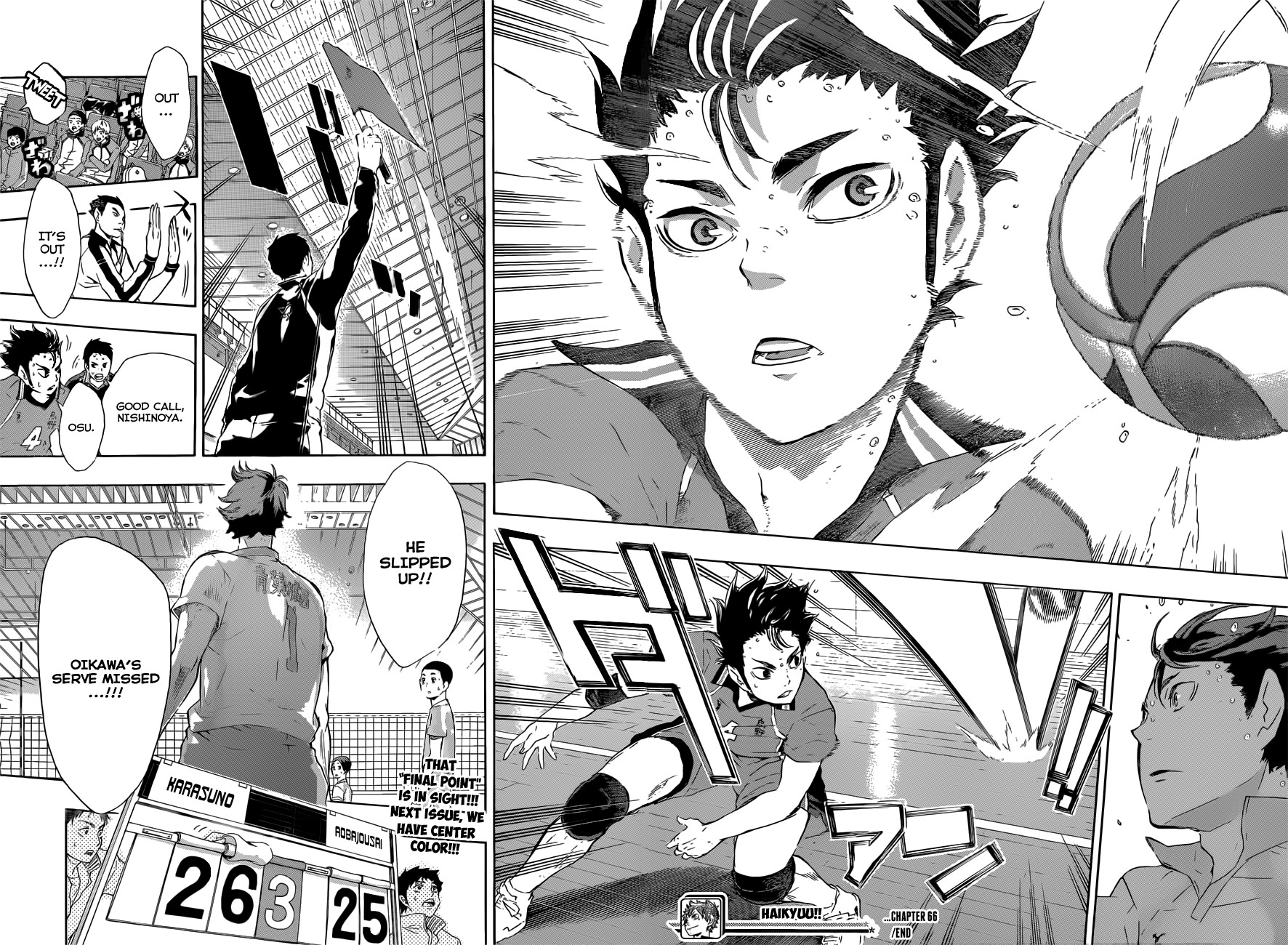 Haikyuu!! chapter 66 page 18