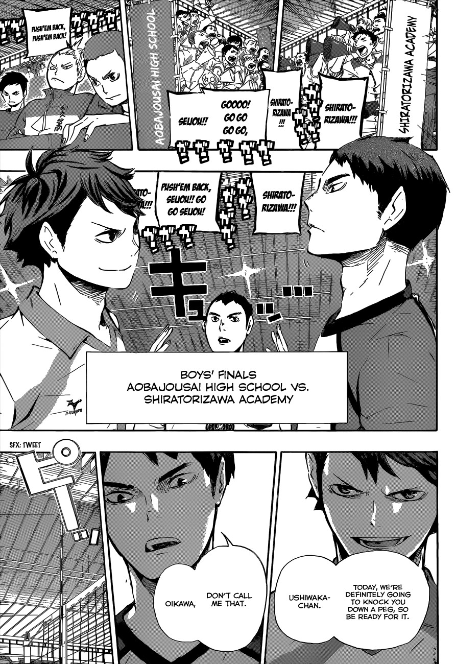 Haikyuu!! chapter 70 page 14