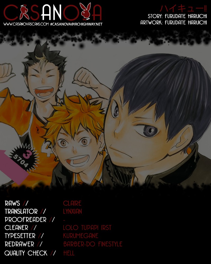 Haikyuu!! chapter 75 page 1
