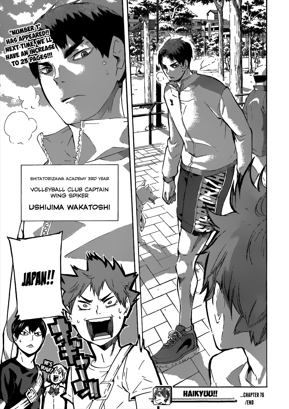 Haikyuu!! chapter 76 page 18