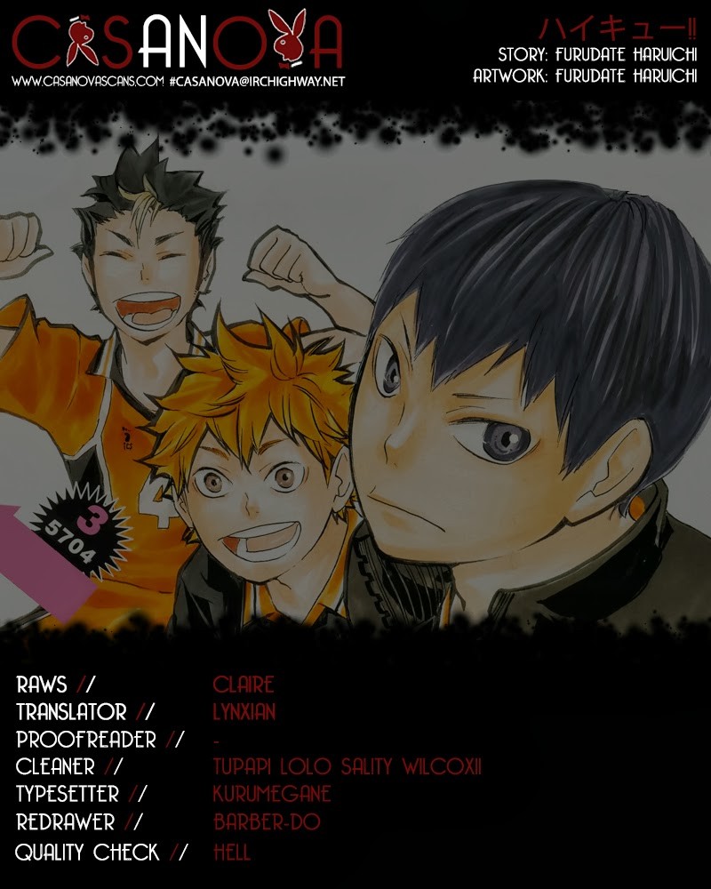 Haikyuu!! chapter 77 page 1