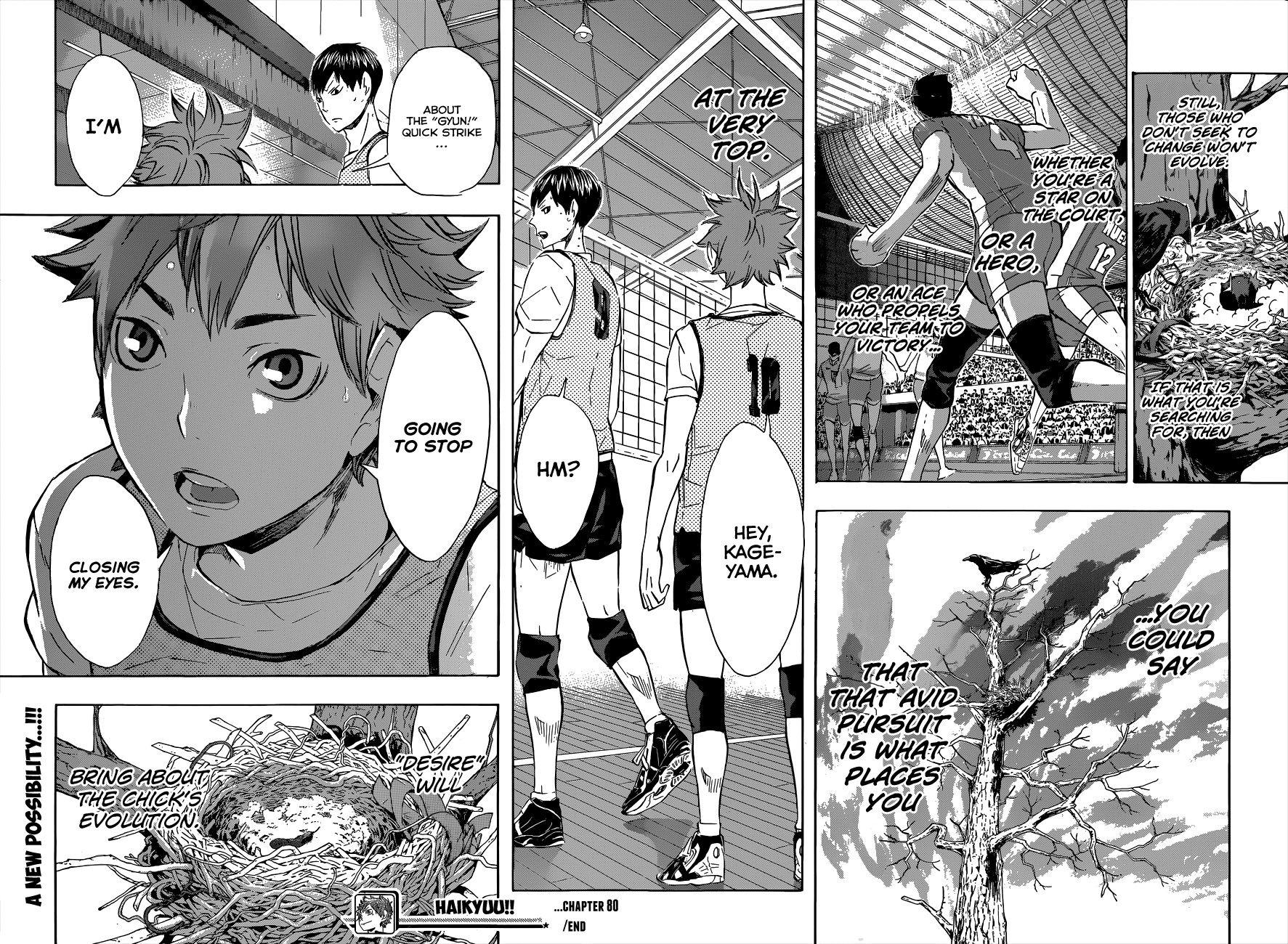 Haikyuu!! chapter 80 page 20