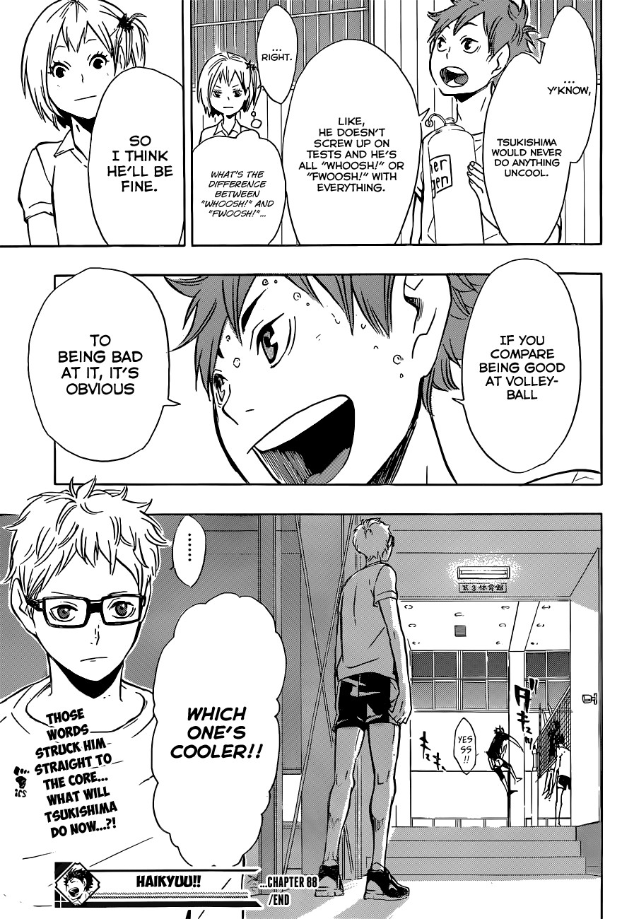 Haikyuu!! chapter 88 page 19