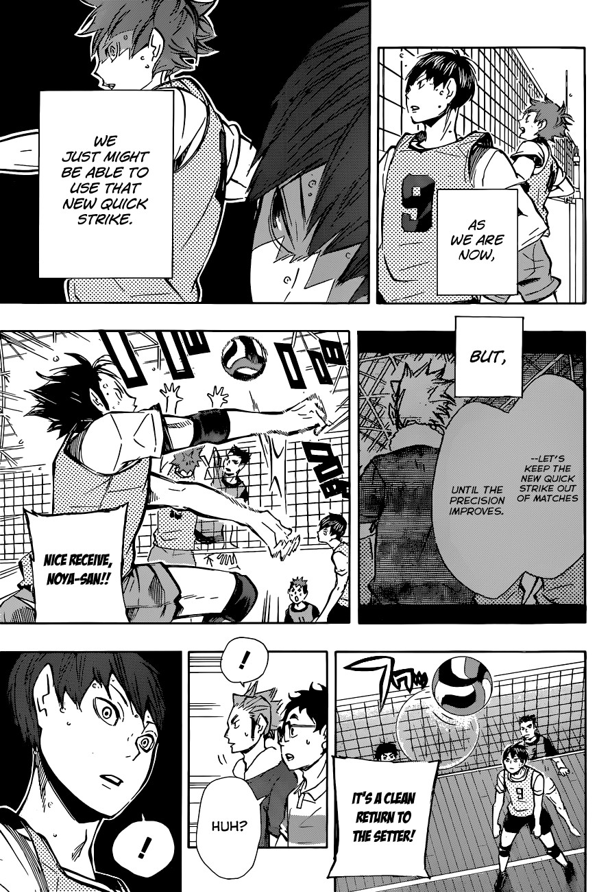 Haikyuu!! chapter 93 page 15