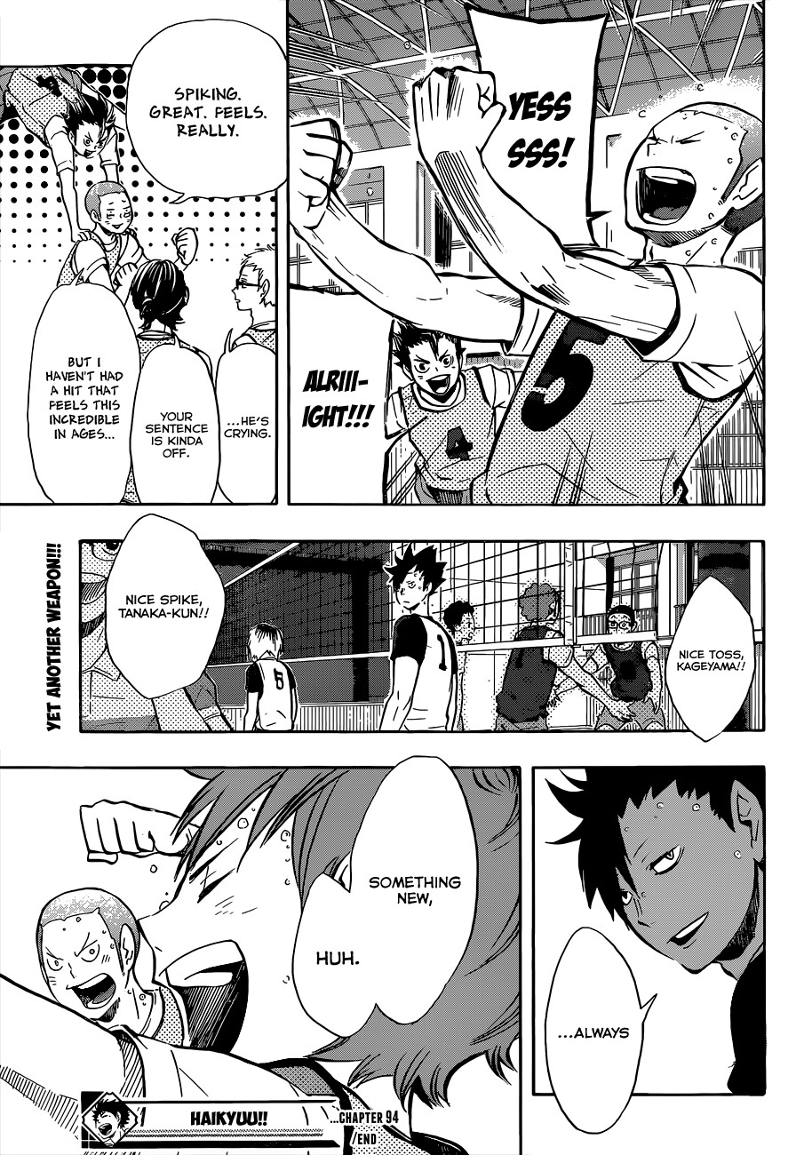 Haikyuu!! chapter 94 page 19