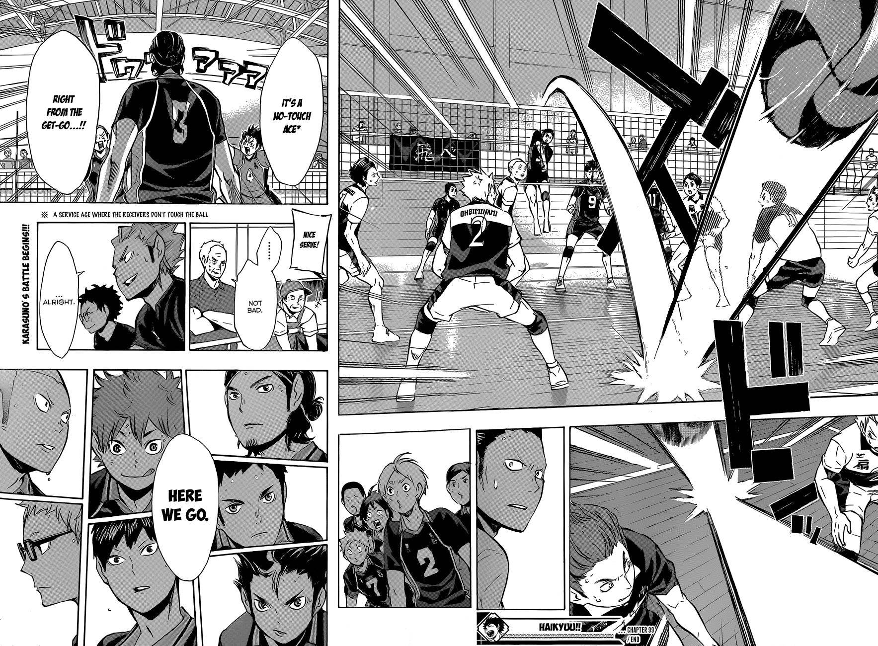 Haikyuu!! chapter 99 page 19