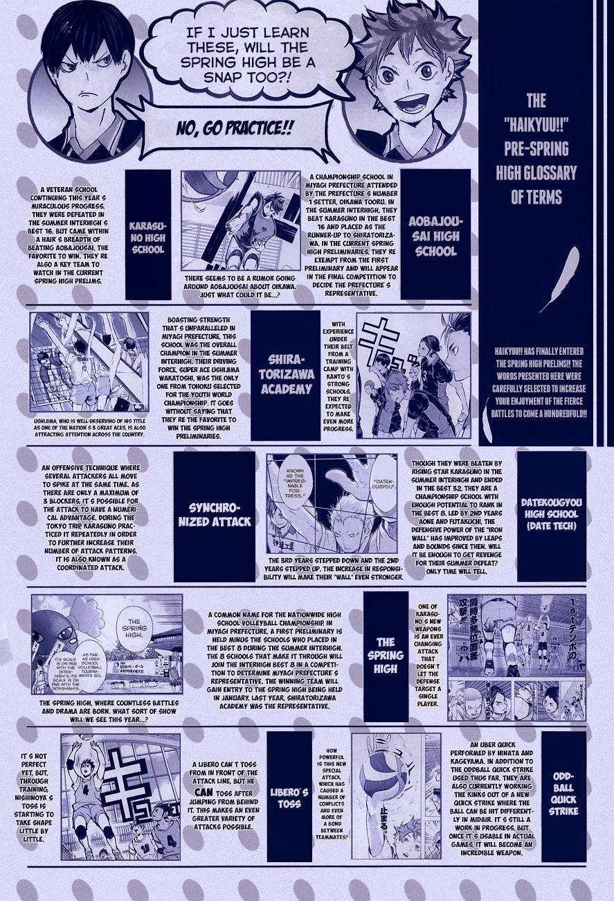 Haikyuu!! chapter 99 page 3