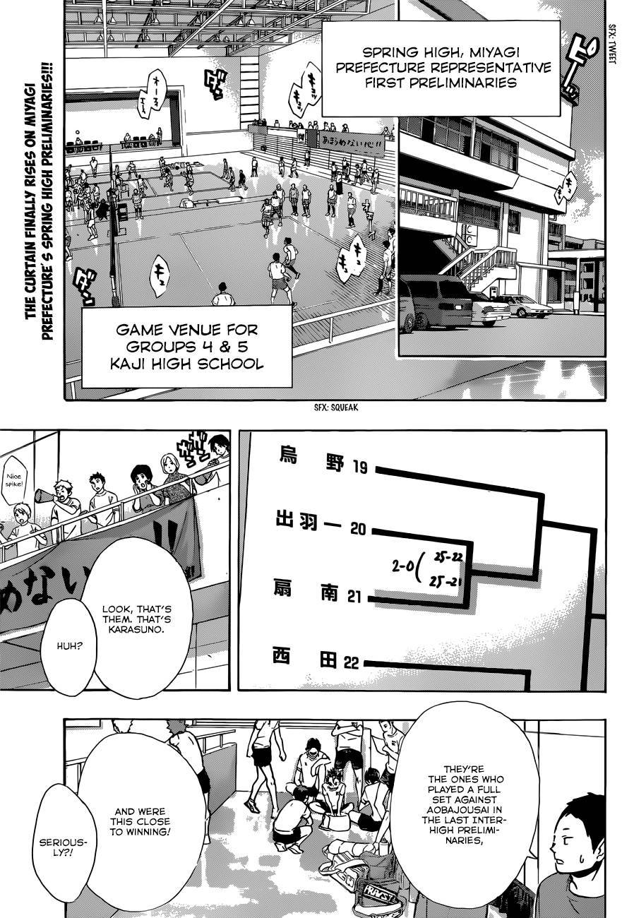 Haikyuu!! chapter 99 page 4
