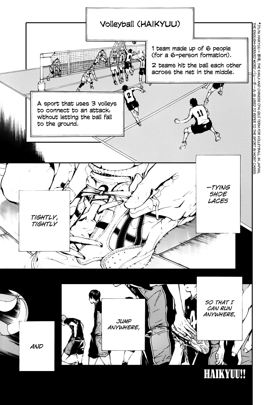 Haikyuu!! chapter 0 page 2