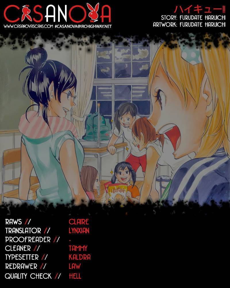 Haikyuu!! chapter 100 page 1