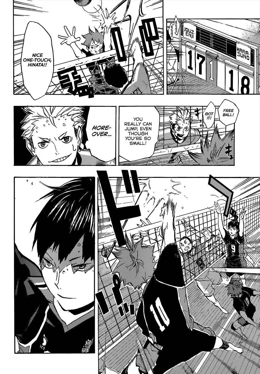 Haikyuu!! chapter 110 page 17