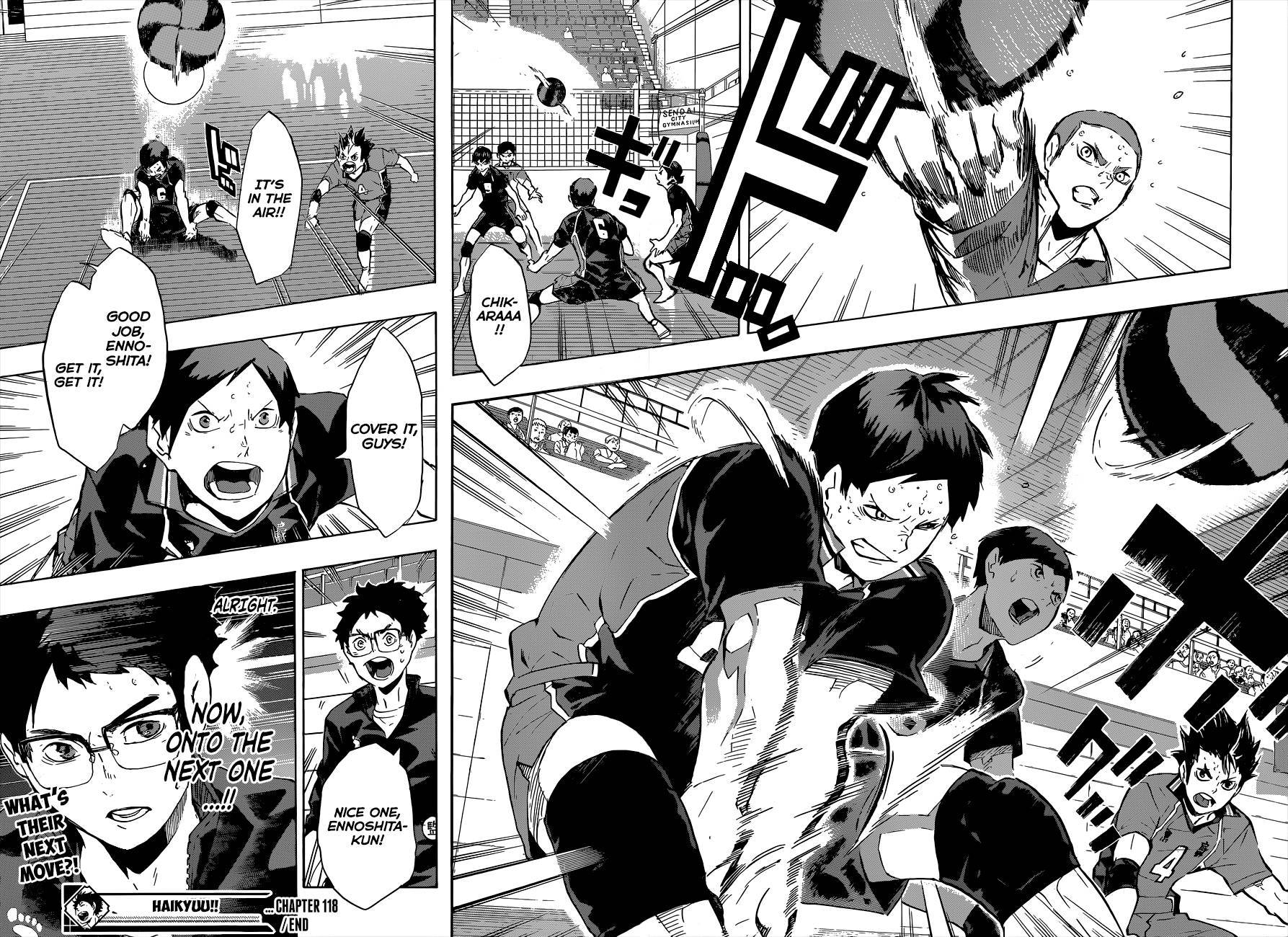 Haikyuu!! chapter 118 page 18