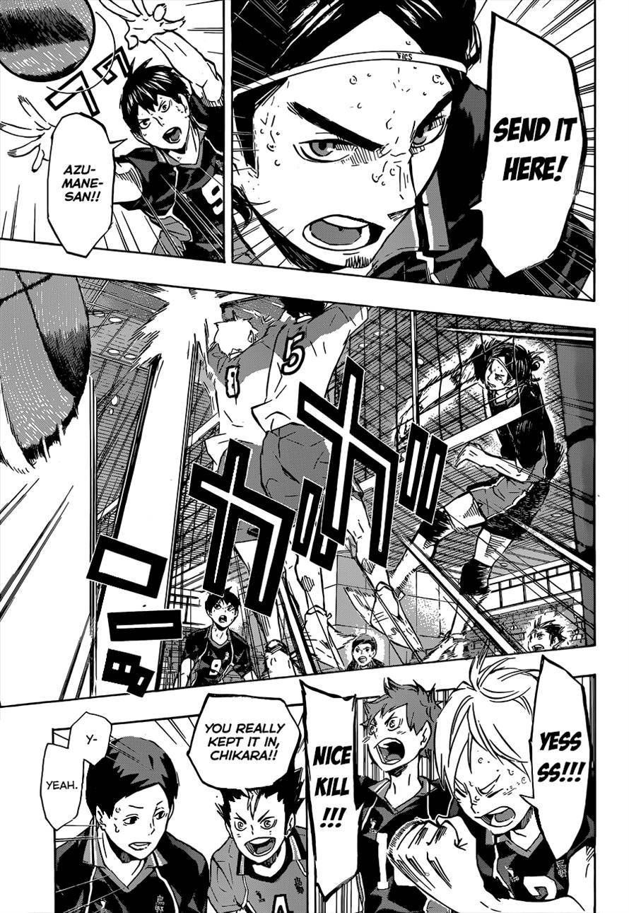 Haikyuu!! chapter 119 page 11