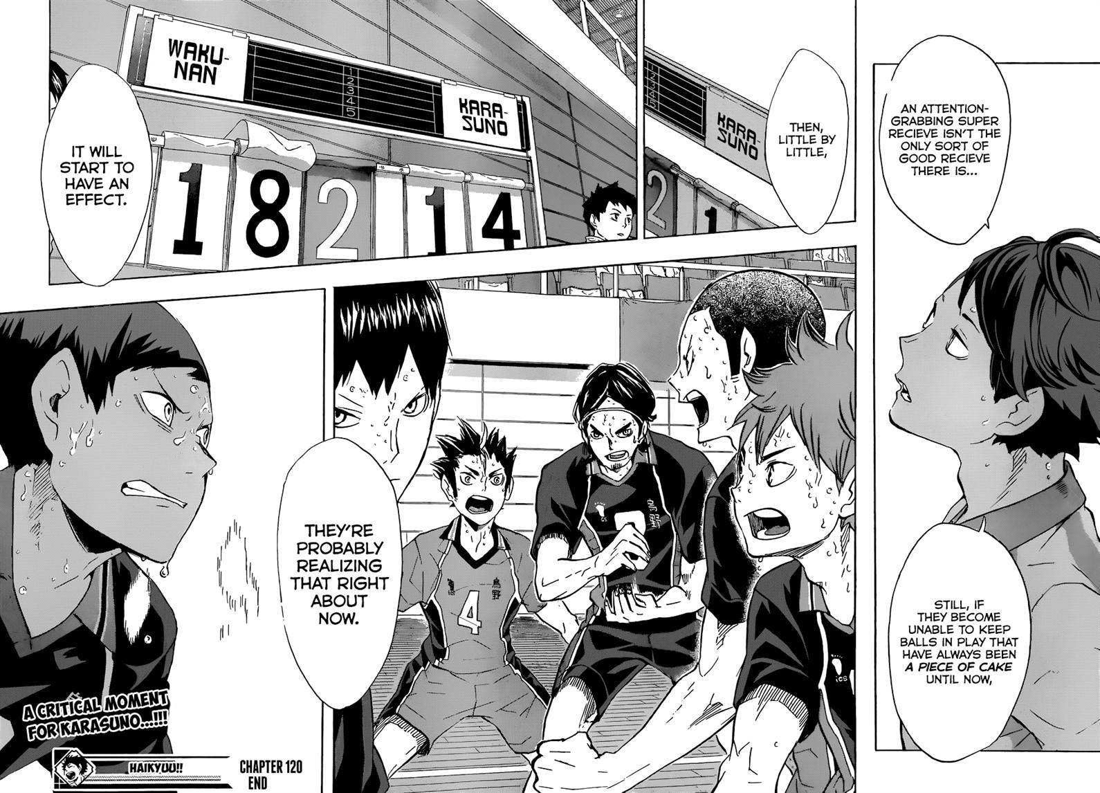 Haikyuu!! chapter 120 page 18