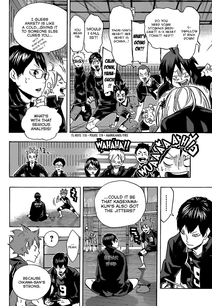 Haikyuu!! chapter 128 page 16