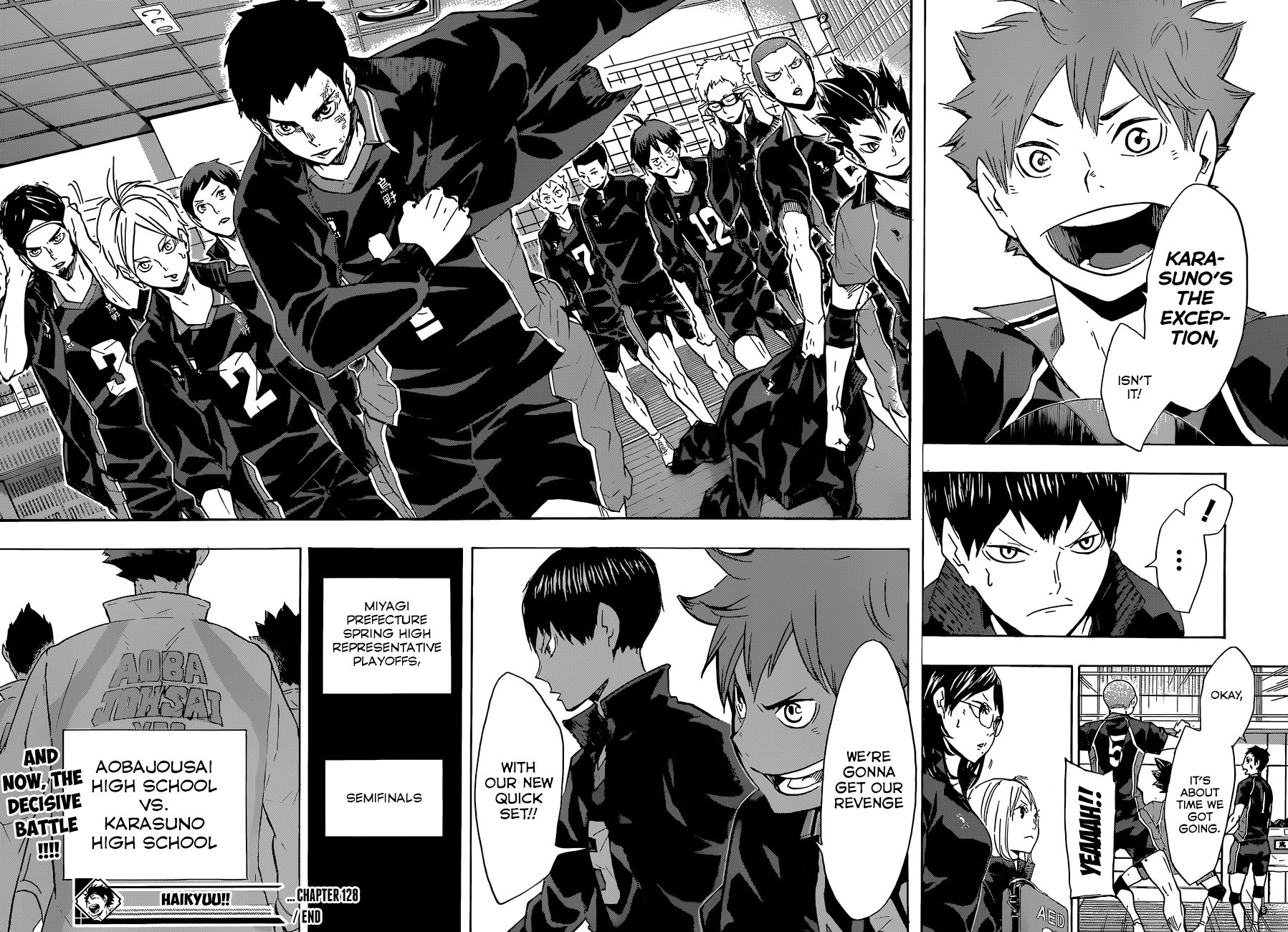 Haikyuu!! chapter 128 page 18