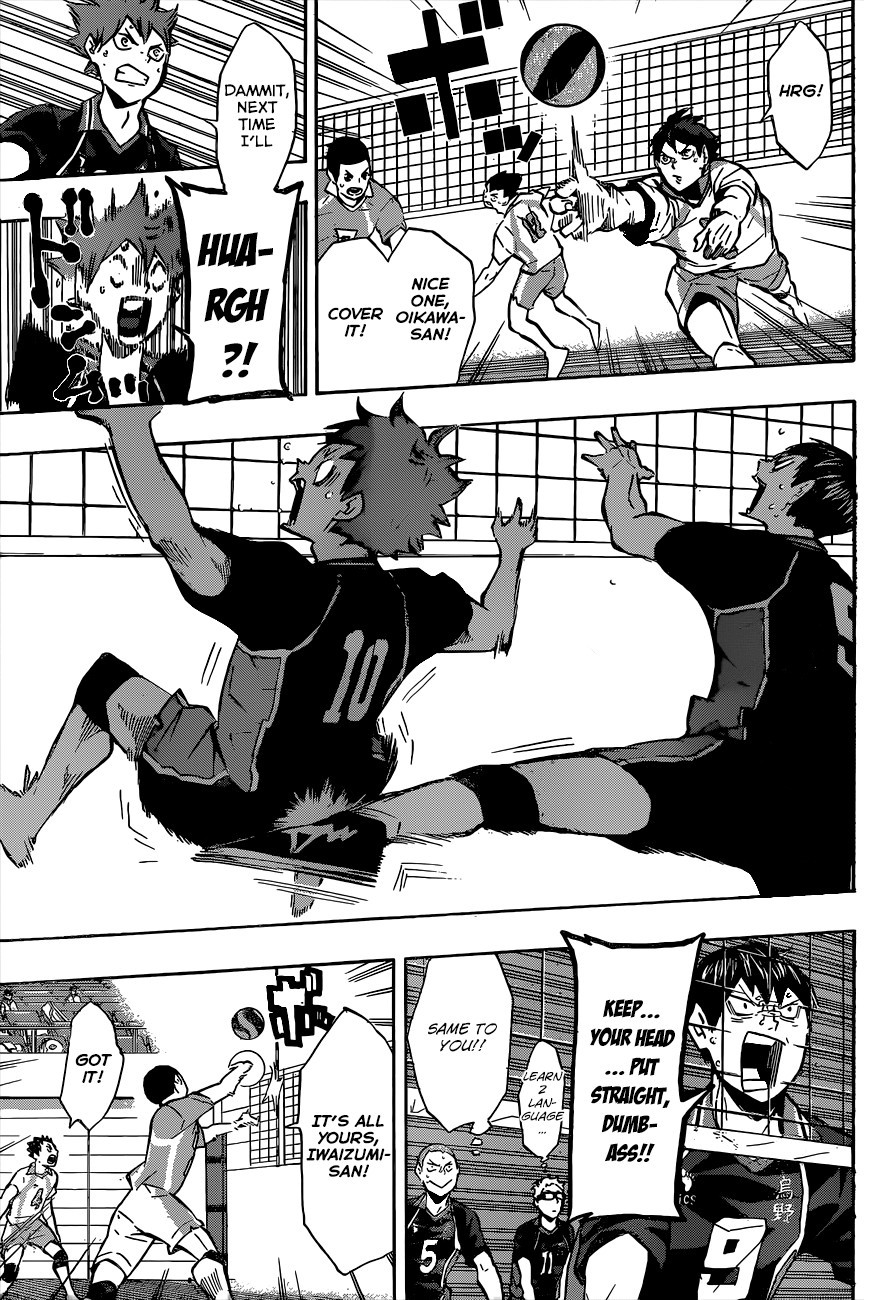 Haikyuu!! chapter 130 page 14