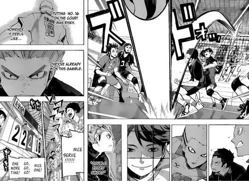 Haikyuu!! chapter 135 page 15