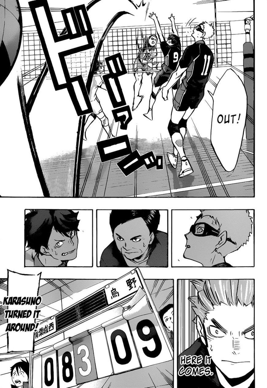 Haikyuu!! chapter 140 page 17