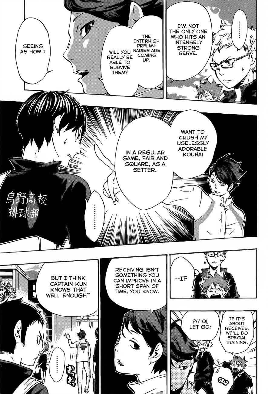 Haikyuu!! chapter 15 page 19
