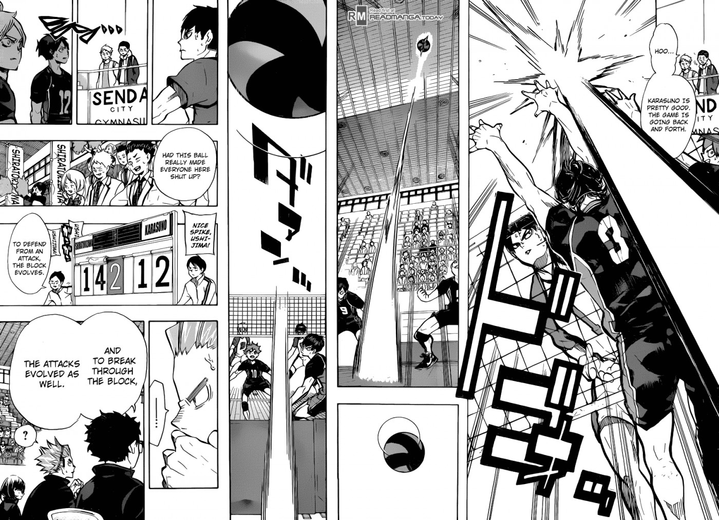Haikyuu!! chapter 157 page 9