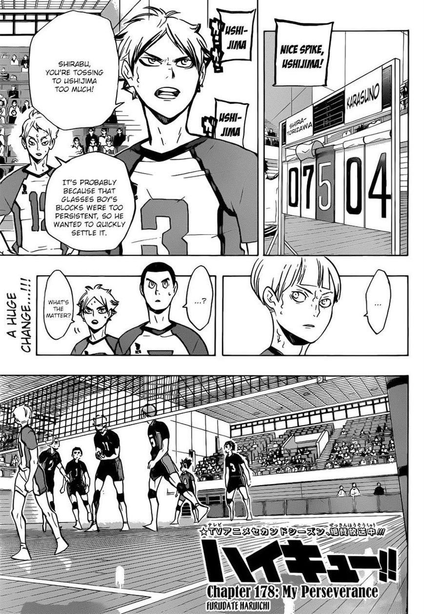 Haikyuu!! chapter 178 page 1