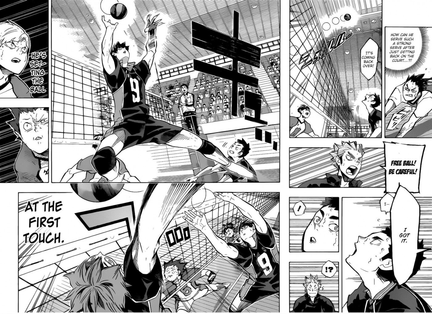 Haikyuu!! chapter 180 page 16