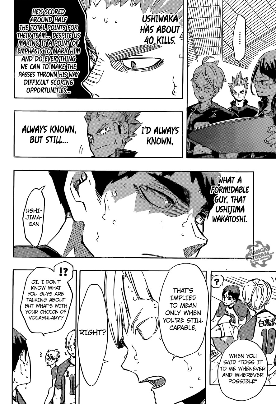 Haikyuu!! chapter 185 page 15