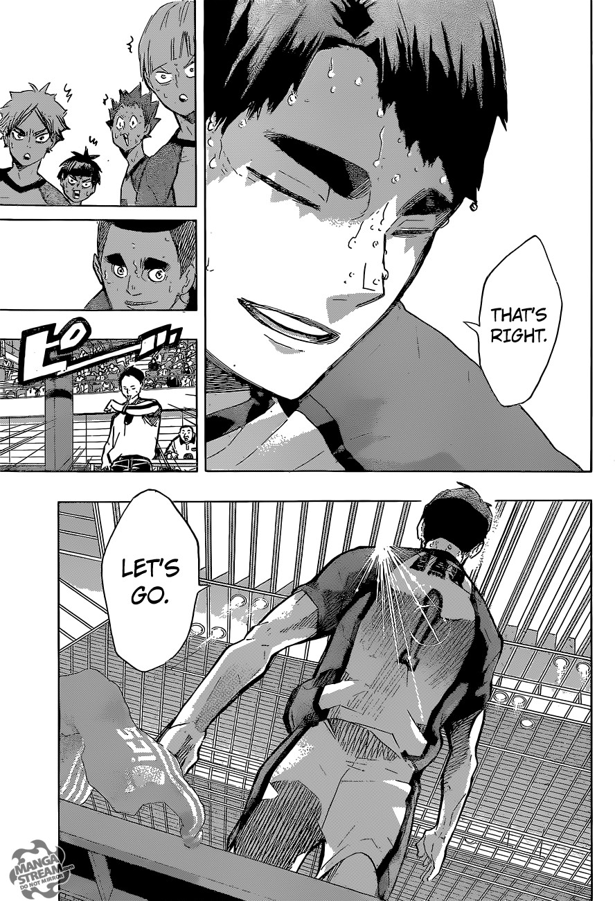Haikyuu!! chapter 185 page 16