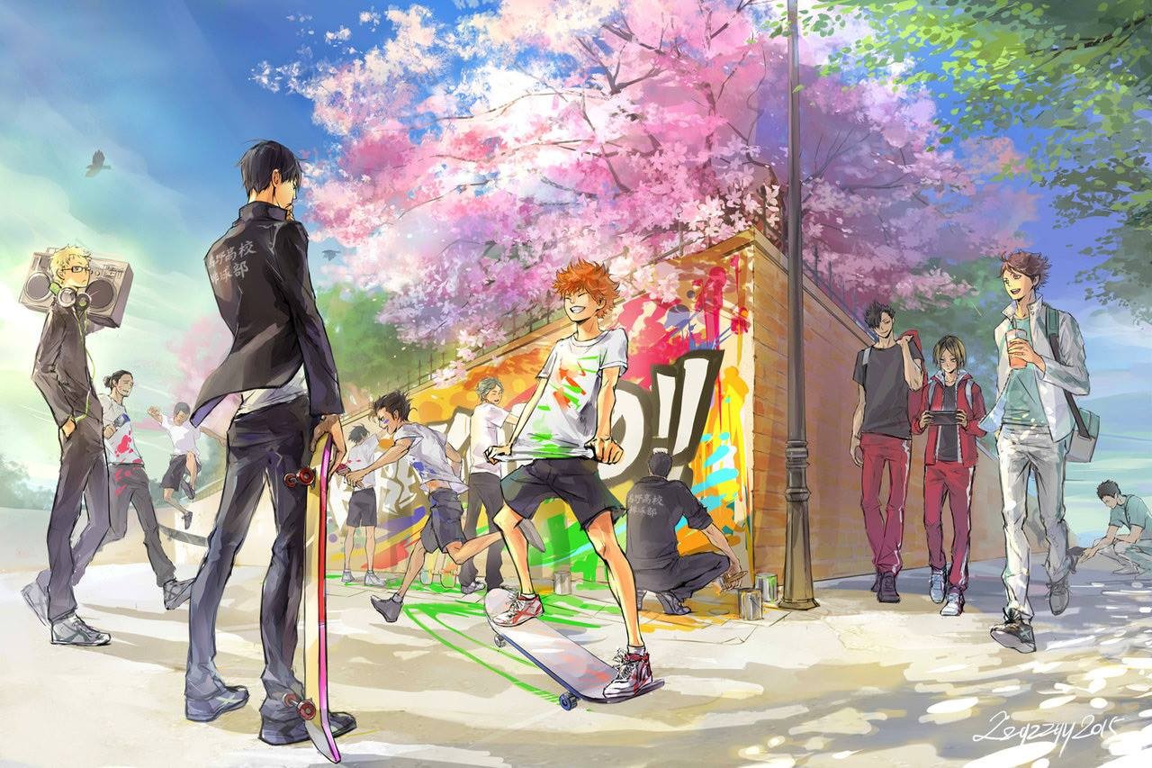 Haikyuu!! chapter 188 page 2