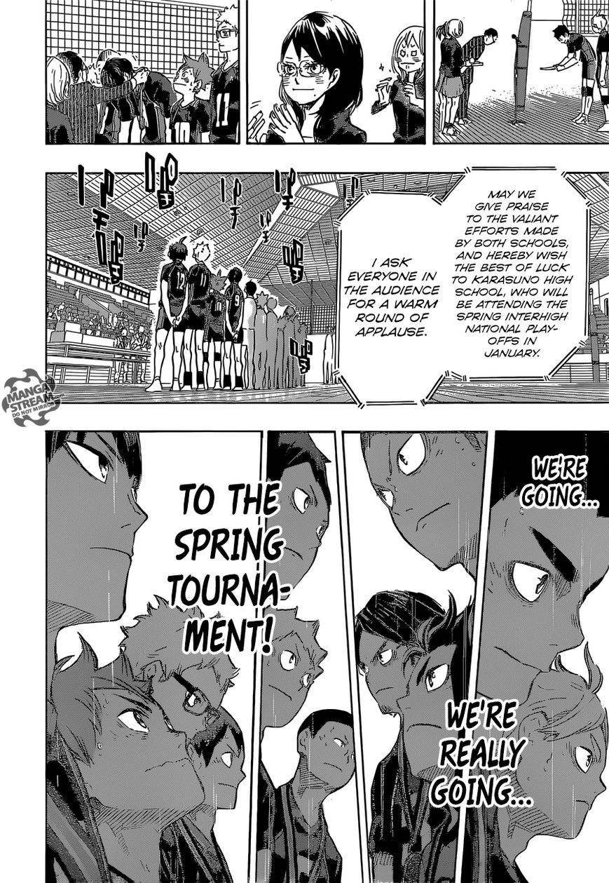 Haikyuu!! chapter 189 page 18