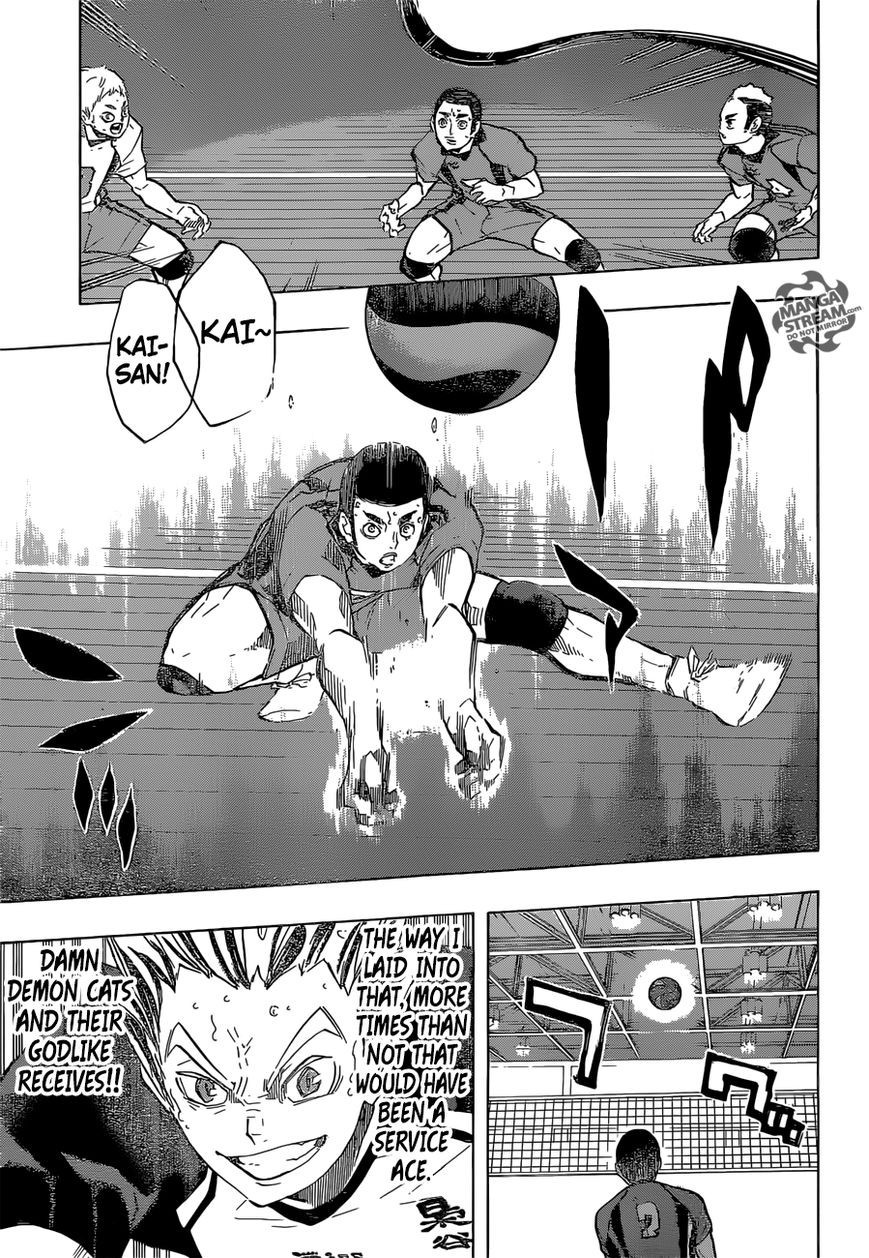 Haikyuu!! chapter 193 page 17