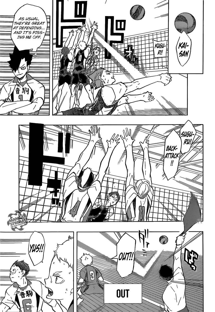 Haikyuu!! chapter 197 page 8