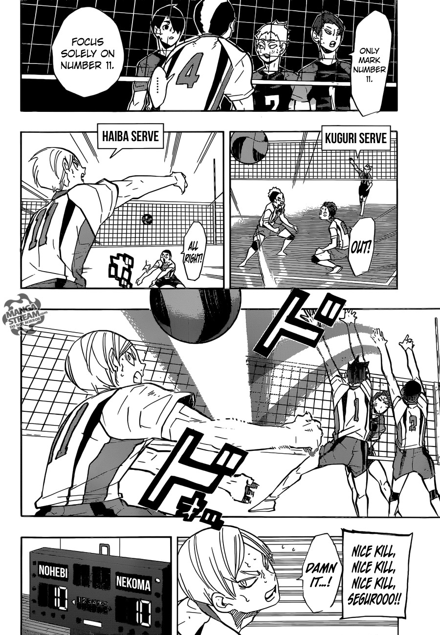 Haikyuu!! chapter 202 page 10