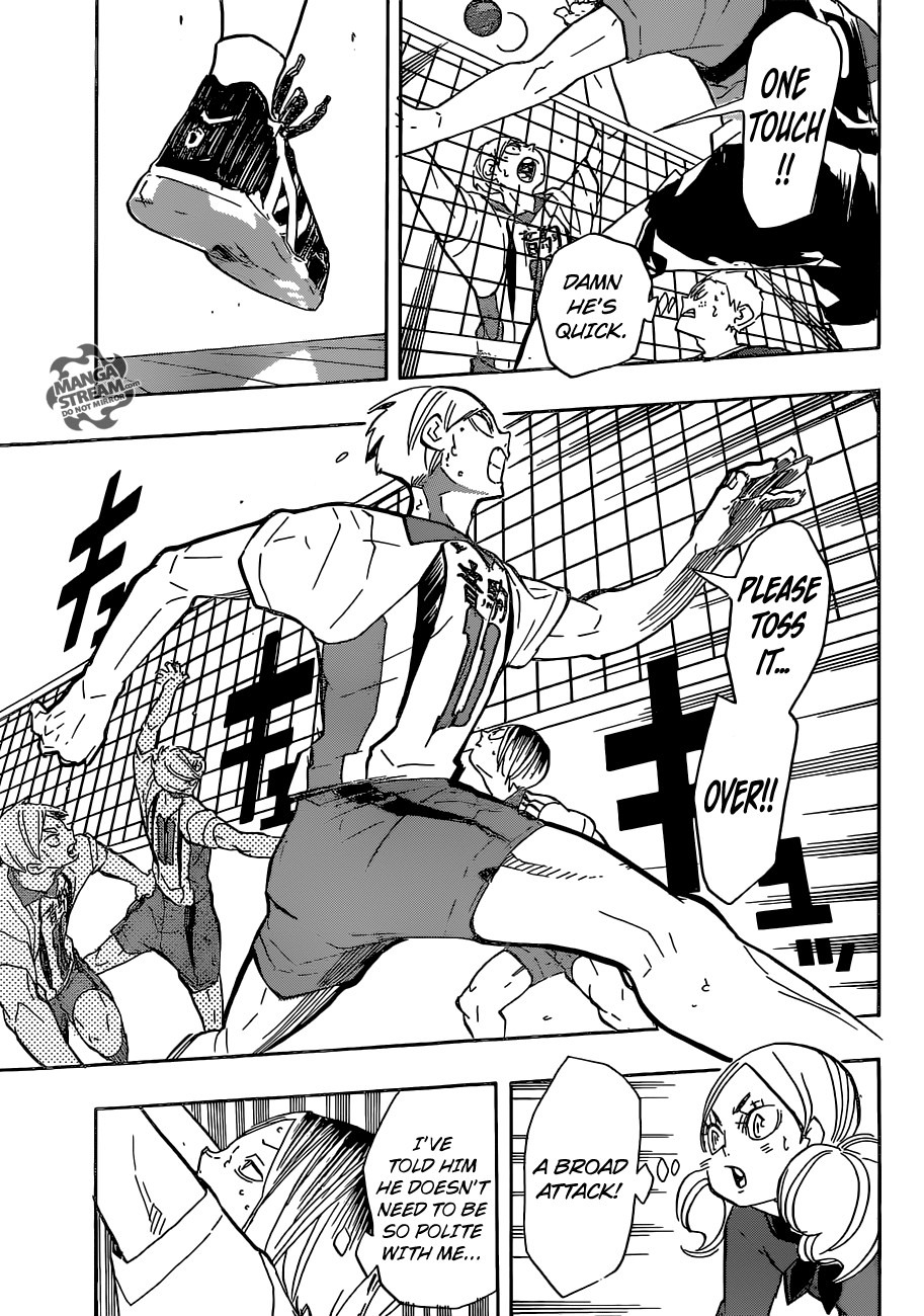 Haikyuu!! chapter 202 page 7
