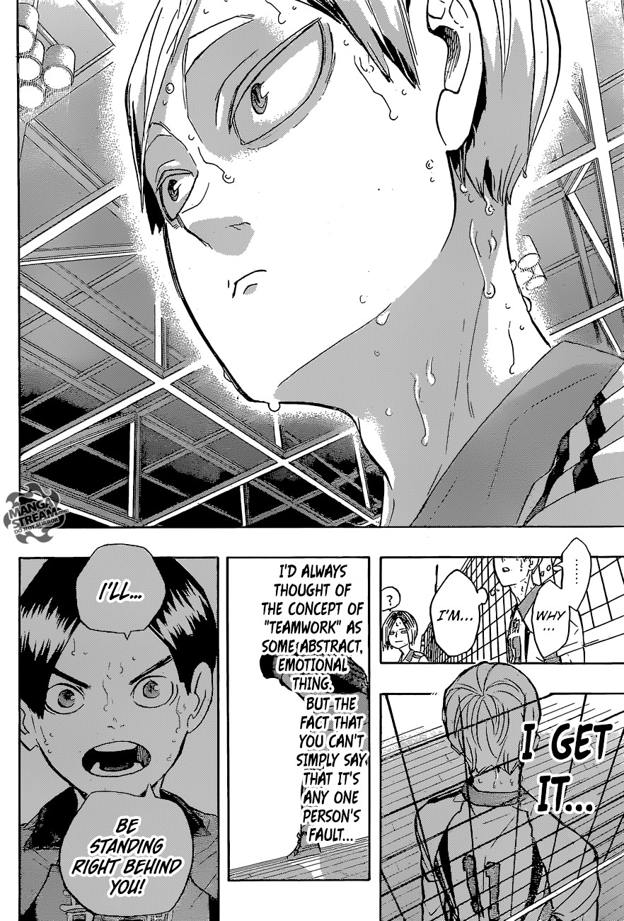Haikyuu!! chapter 204 page 19